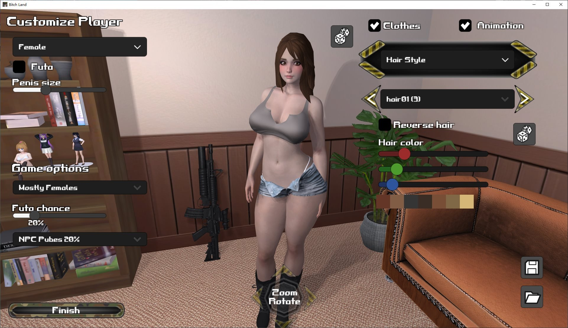 【PC/欧美3D/动态】婊子之地v10 最新测试版【更新/2.15G】