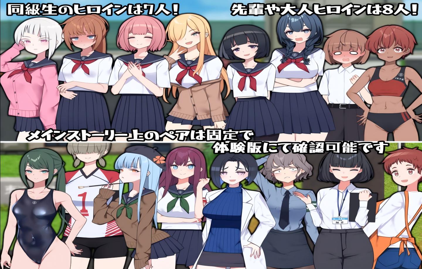 【PC/日式RPG】在一个接受X训练的岛屿上  セックス実習のある島で 【机翻版/新作】【1.65G】